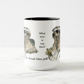 Nap Time Lazy Kantoor Sloth Coffee Mok (Midden)
