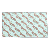 Nap Time Omkeerbare Sleepy Schattige Sloths Kussen Kussensloop (Achterkant)