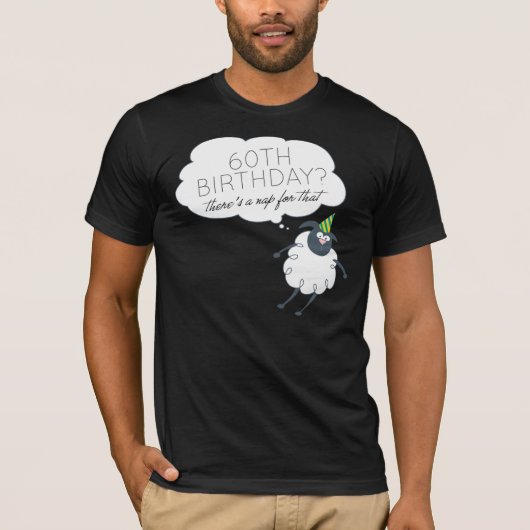 Nap voor dat 60e T-shirt op de geboorte (Voorkant)