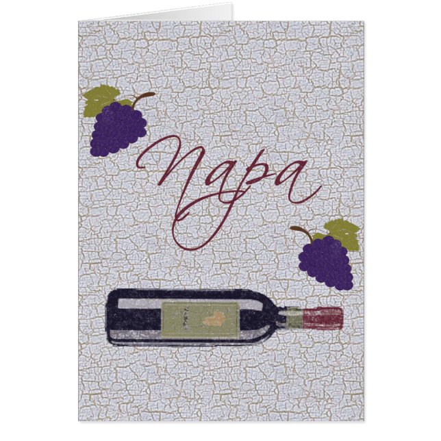 Napa Antieke Wijnfles (Voorkant)