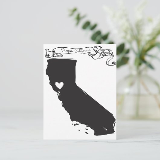 Napa Briefkaart (Staand voorkant)