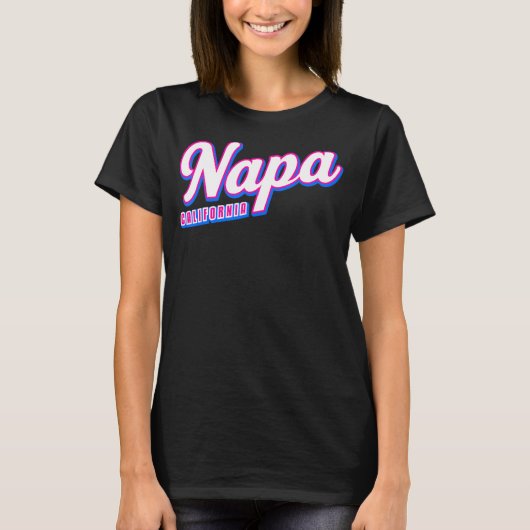 Napa CA T-shirt (Voorkant)
