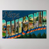 Napa, CaliforniaLarge Letter ScenesNapa, CA Poster (Voorkant)