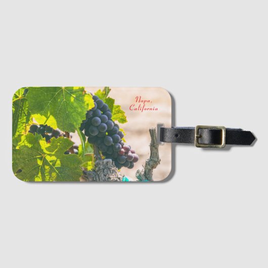 Napa Grapevine, California Bagagelabel (Voorkant (horizontaal))