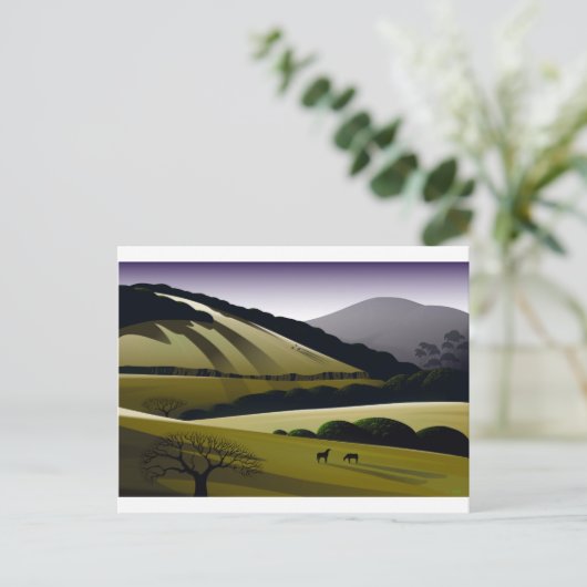 Napa Hills Briefkaart (Staand voorkant)