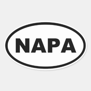 NAPA OVALE STICKER