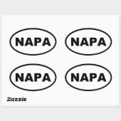 NAPA OVALE STICKER (Vel)