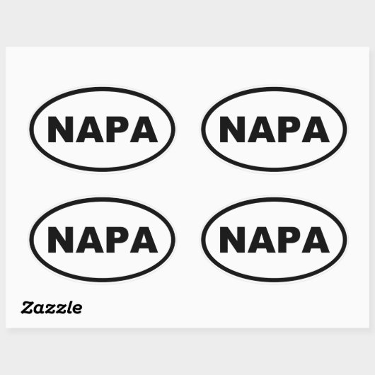 NAPA OVALE STICKER (Vel)