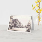 Napa  straatbeeld kaart (Gele Bloem)