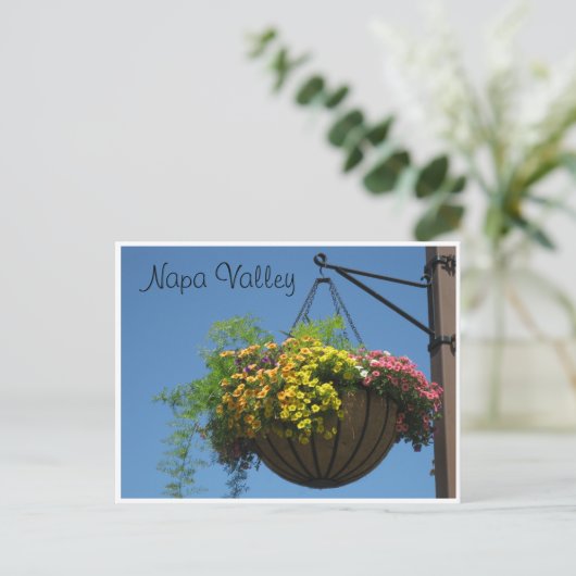 Napa Valley, Ca. Briefkaart (Staand voorkant)