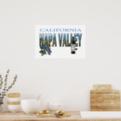 Napa Valley, CA Poster (Kitchen)