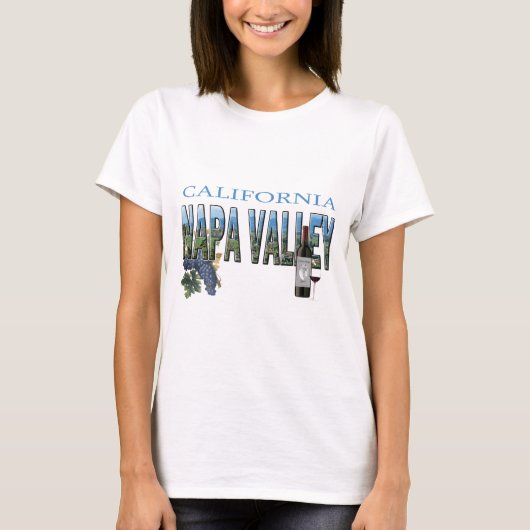 Napa Valley, CA T-shirt (Voorkant)