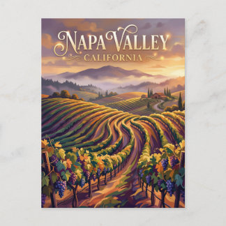Napa Valley California Briefkaart