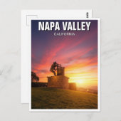 Napa Valley California Briefkaart (Voorkant / Achterkant)