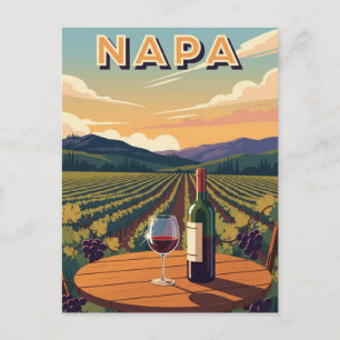 Napa Valley California Briefkaart