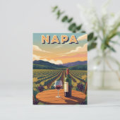 Napa Valley California Briefkaart (Staand voorkant)