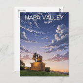 Napa Valley California Briefkaart (Voorkant / Achterkant)