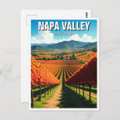 Napa Valley California Briefkaart (Voorkant / Achterkant)