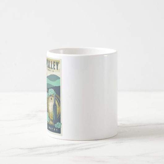 Napa Valley California Coffee Mok - Grootte 11oz (Center)