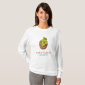 Napa Valley - California Long Sleeve T-Shirt (Voorkant volledig)
