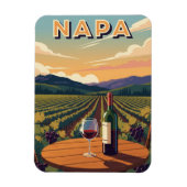 Napa Valley California Magneet (Verticaal)