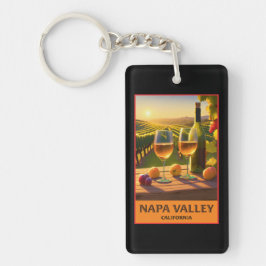 Napa Valley California Sleutelhanger