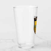 Napa Valley California Travel Art Vintage Glas (Rechts)