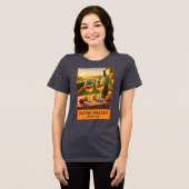 Napa Valley California Tri-Blend Shirt (Voorkant volledig)