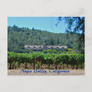 Napa Valley California Vineyard Briefkaart
