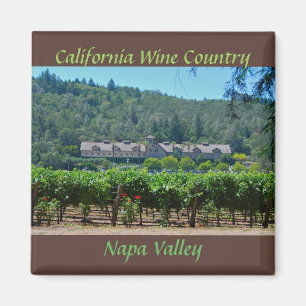 Napa Valley California Wine Land Magneet