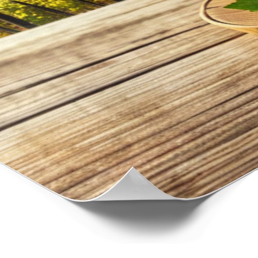 Napa Valley California Winery Reizen Poster (Hoek)