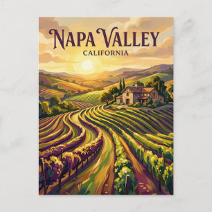 Napa Valley Californië Briefkaart