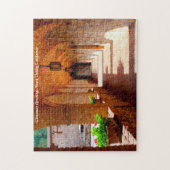 Napa Valley Californië. Kerstgroeten Legpuzzel (Verticaal)