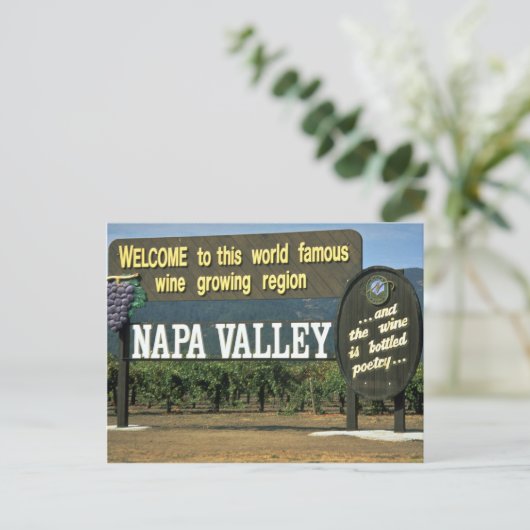 Napa Valley, Californië, VS Briefkaart (Staand voorkant)