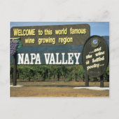 Napa Valley, Californië, VS Briefkaart (Voorkant)