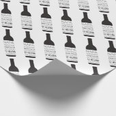 Napa Valley Cities Wine Bottle Cadeaupapier (Hoek)