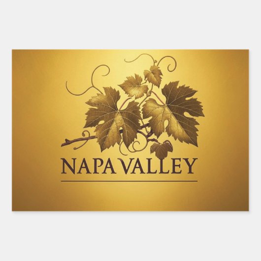 Napa Valley Classic Inpakpapier Vel (Voorkant)