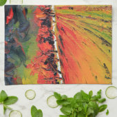 Napa Valley door Lisa Elley Theedoek (Gevouwen)