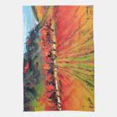 Napa Valley door Lisa Elley Theedoek (Verticaal)