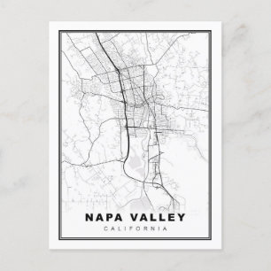 Napa Valley Kaart