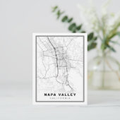 Napa Valley Kaart (Staand voorkant)