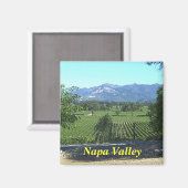 Napa Valley keukenmagneet Magneet (Voorkant / Achterkant)