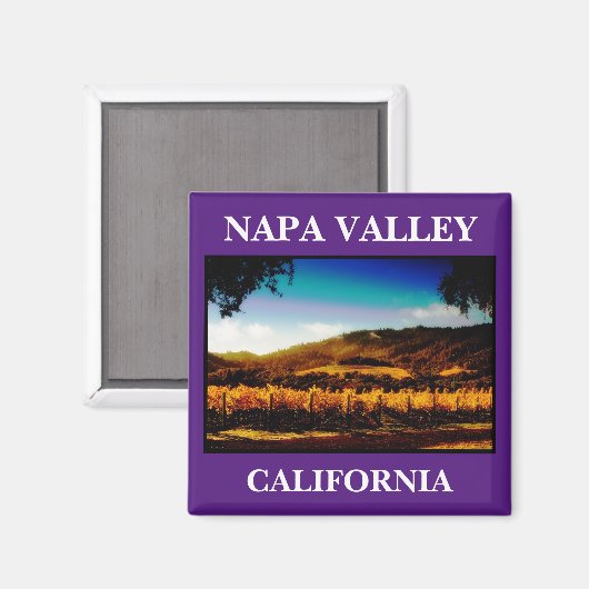Napa Valley Pictueresque Kitchen Magnet (Voorkant / Achterkant)