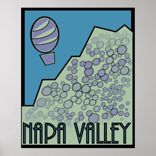 Napa Valley Poster (Voorkant)