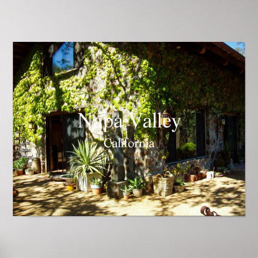 Napa Valley Poster (Voorkant)
