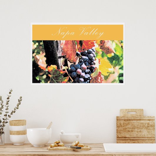 Napa Valley Poster (Keuken)