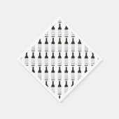 Napa Valley Steden Wijnfles Party Supplies Servetten (Hoek)