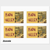 Napa Valley Travel Wine Country Bagage Sticker (Vel)