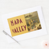 Napa Valley Travel Wine Country Bagage Sticker (Envelop)