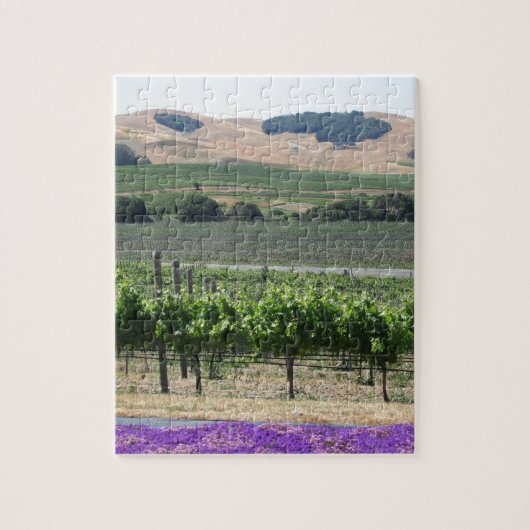 Napa Valley Vineyard Legpuzzel (Verticaal)